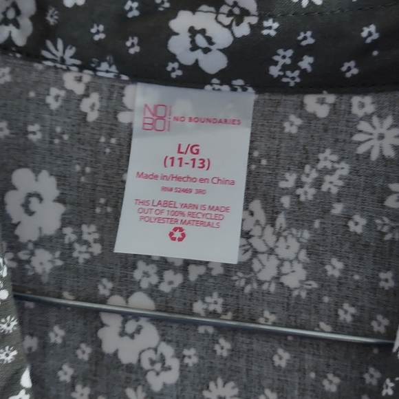 Floral print babydoll top - Picture 4 of 8